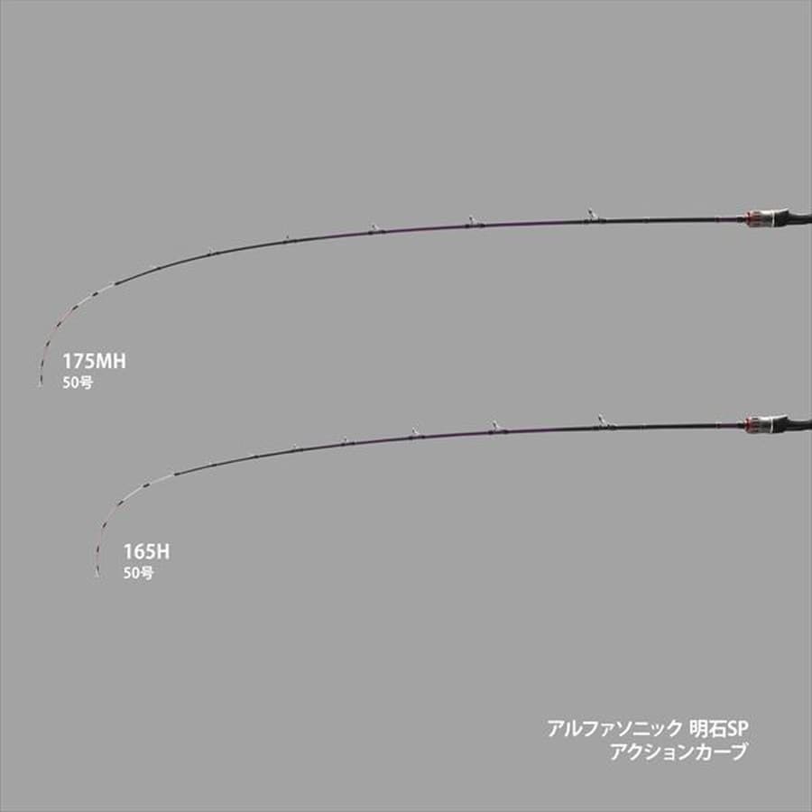 アルファタックル 船竿 アルファソニック 明石(アカシ) SP 165H