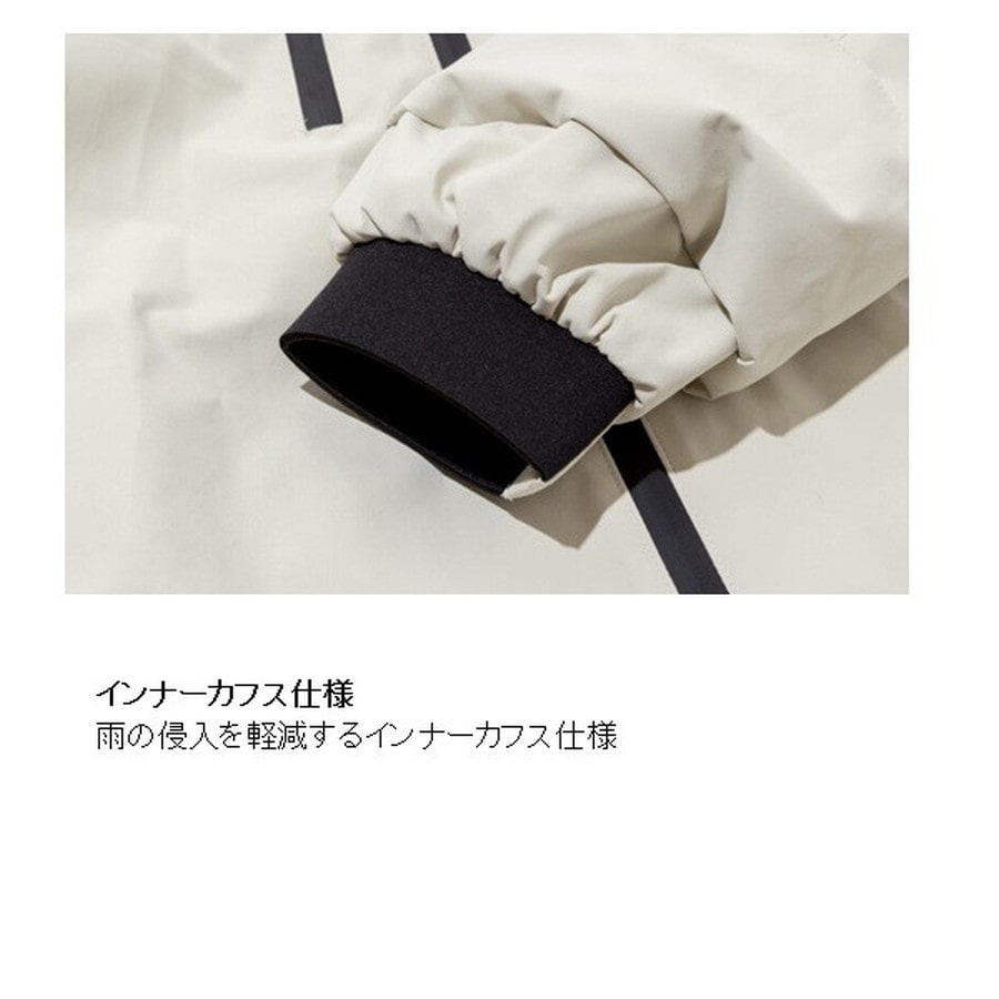 ジャッカル レインウェア JA-A003 ウェーディングショートジャケット エクリュ XL