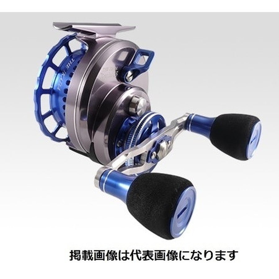 黒鯛工房 両軸リール カセ筏師 THE IKADA SPECIAL 65 大チヌ T(左) 鏡面チタン/ブルー