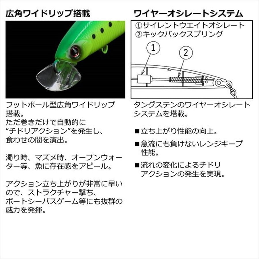 ダイワ シーバスルアー ショアラインシャイナーZ セットアッパースリム 95F アデルグリーンゴールド: 釣具のキャスティング JAL  Mall店｜JAL Mall｜マイルがたまる・つかえる ショッピングモール