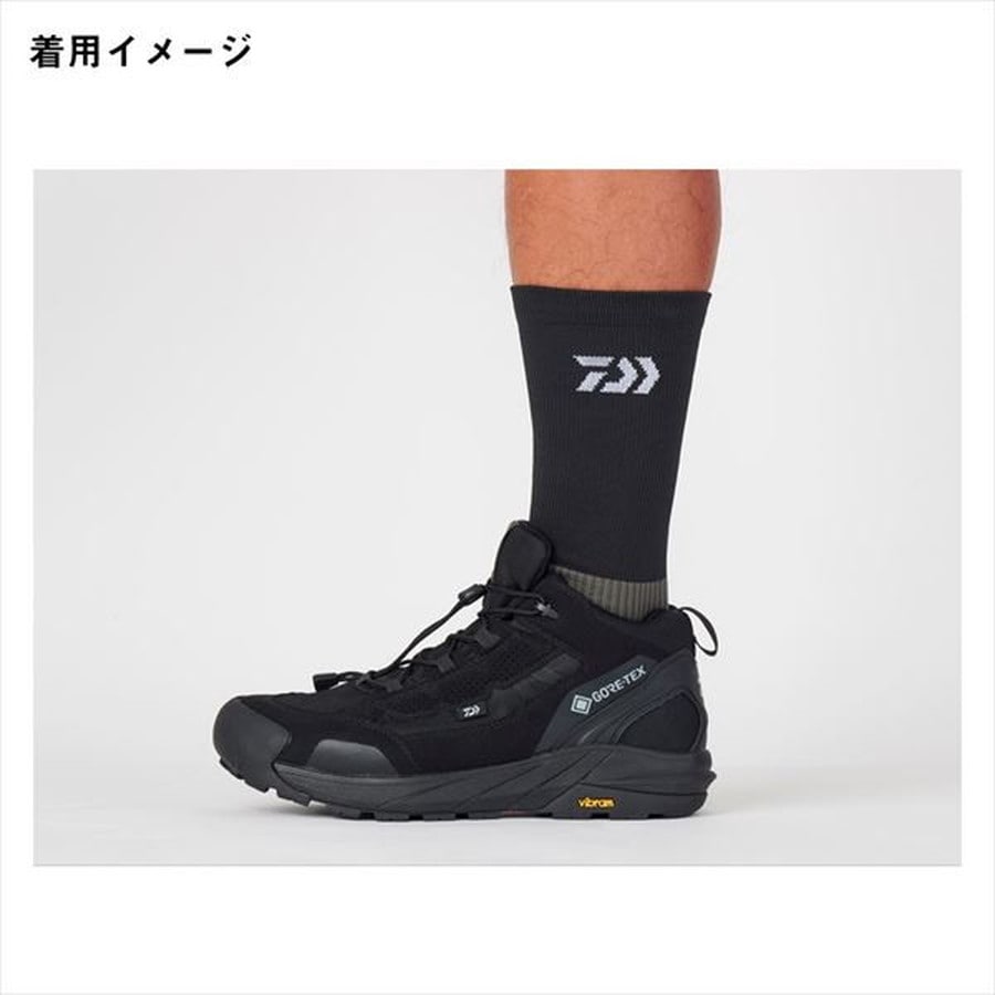 ダイワ ウェア DS-6025R 3Dホールドドライソックス 先丸 ブラック フリー
