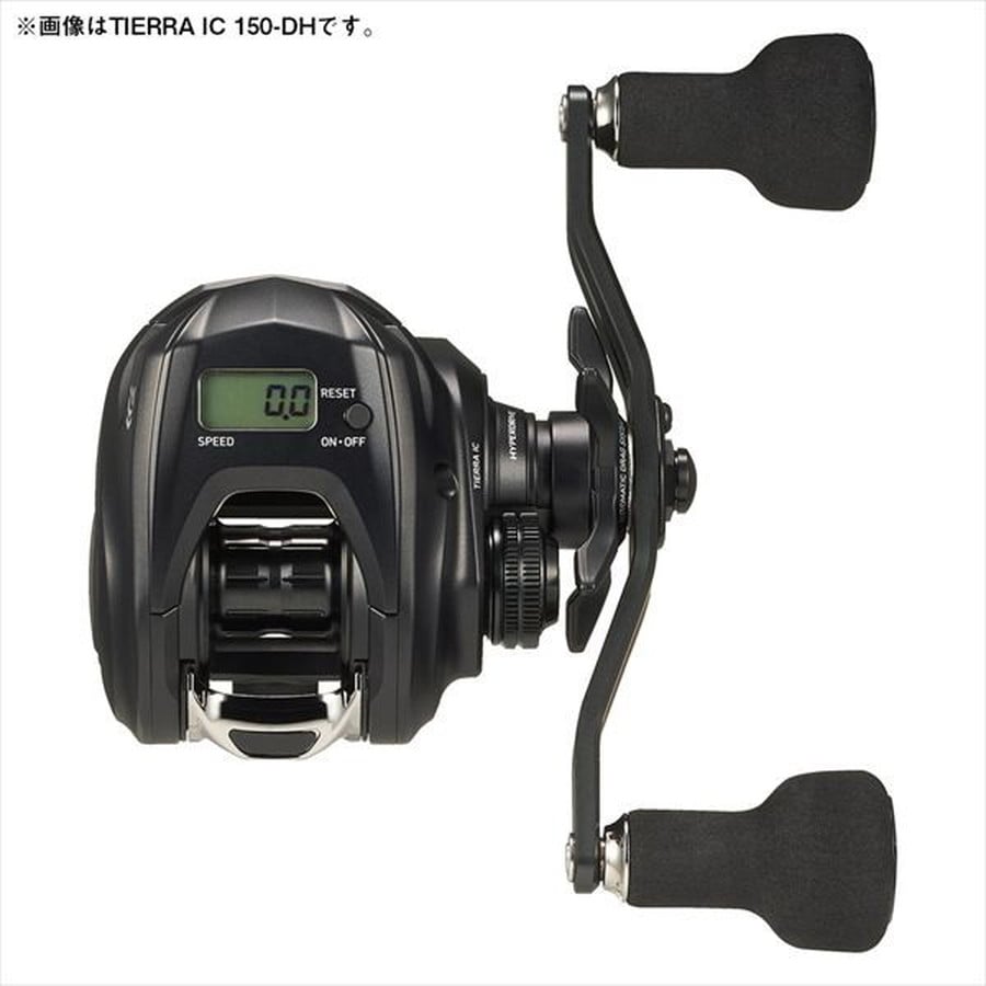 ダイワ ベイトリール 26ティエラ IC 150HL-DH(左)