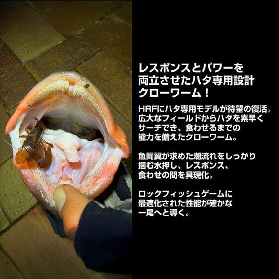 ダイワ ワーム HRF GRクロー 3.5 グリーンパンプキン