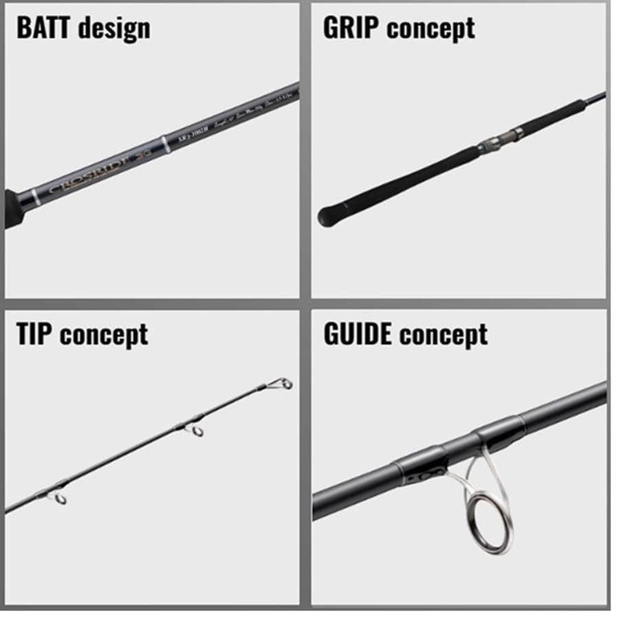 メジャークラフト ショアジグロッド クロスライド 3G ショアジギングモデル XR3-1002MH(スピニング/2ピース)