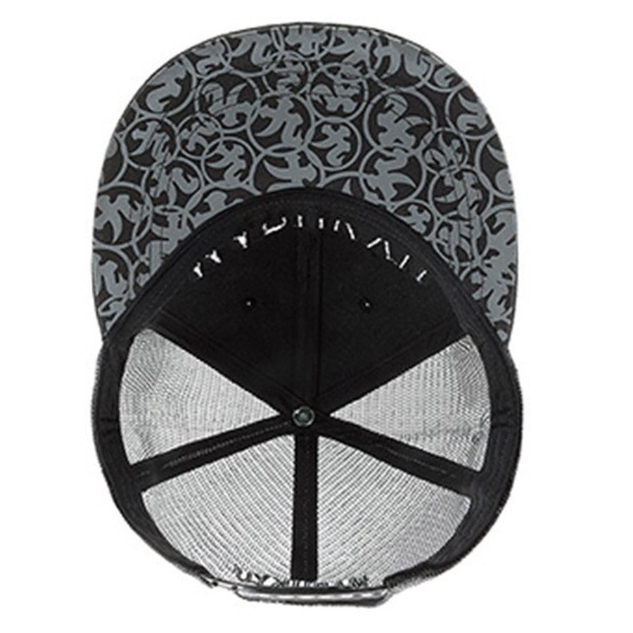 マルキュー 帽子 マルキューフラットバイザーメッシュキャップ01 グレイ フリー