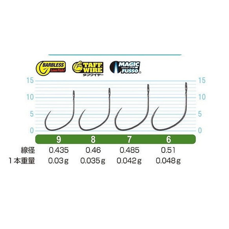 オーナー・カルティバ シングルフック SBL14 シングル #6