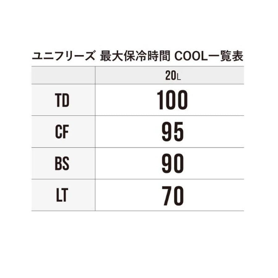 シマノ クーラボックス ユニフリーズ BS 20L ピュアホワイト