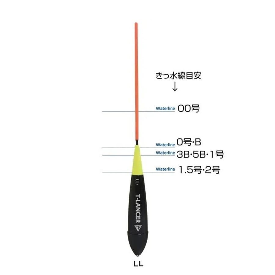 釣研 ウキ T-ランサー(LANCER) LL 3B
