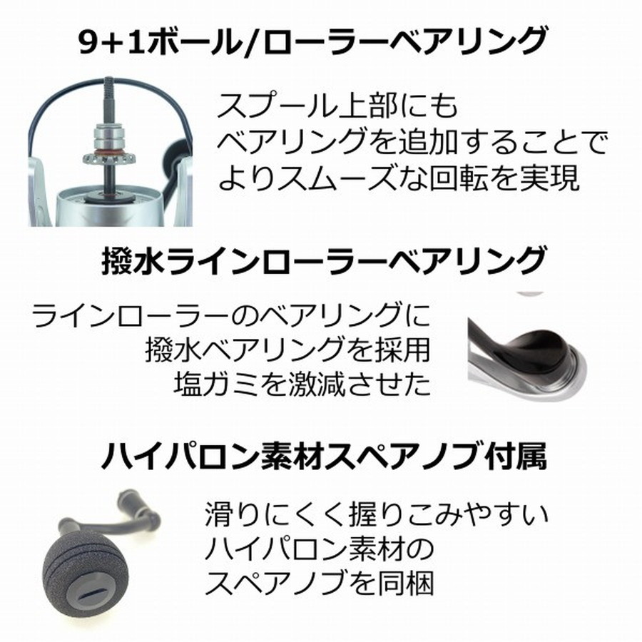 PEN ペン スピニングリール スラマー IV 8500 DX