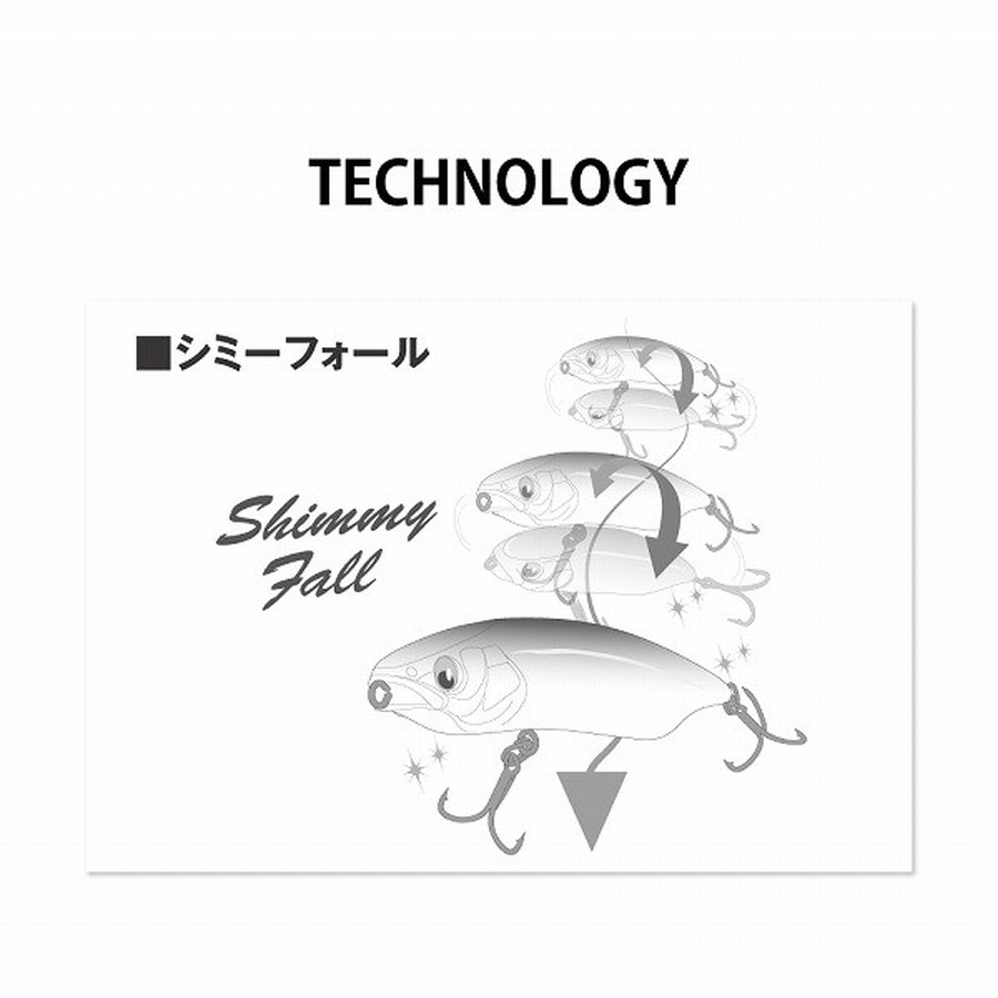 メガバス シーバスルアー カラシ 80SW ドチャート