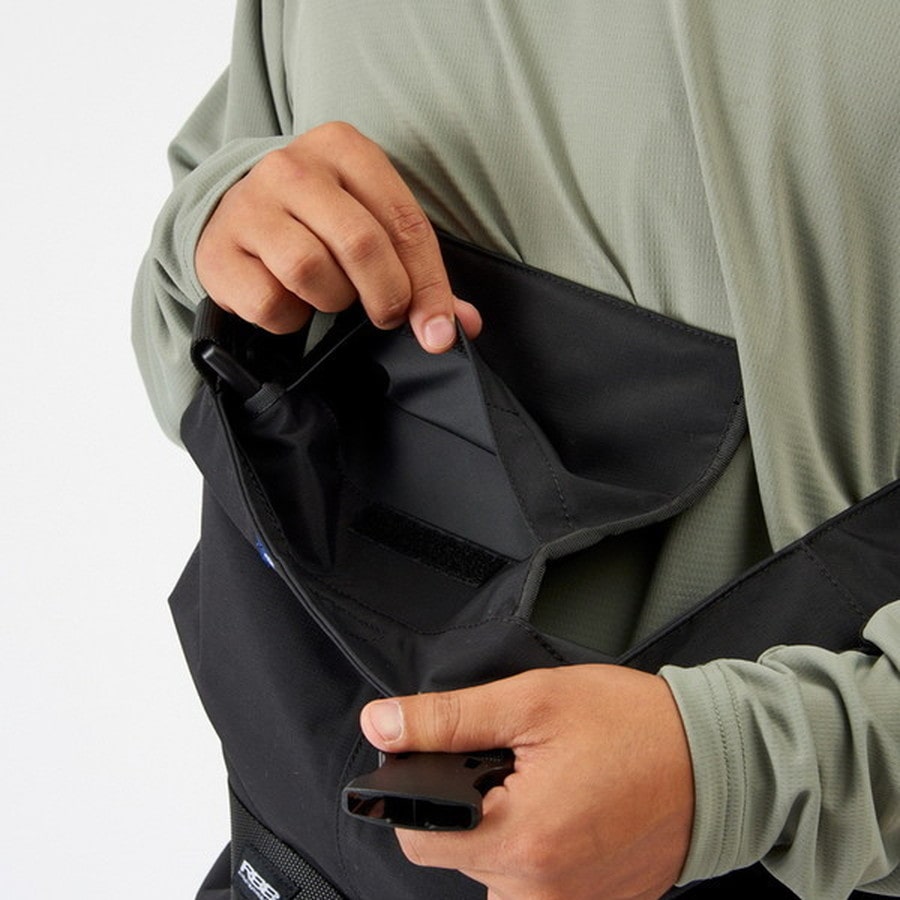 双進 ウェーダー 7746 RBBコンフォートサーフウォーカー ブラック 2XL