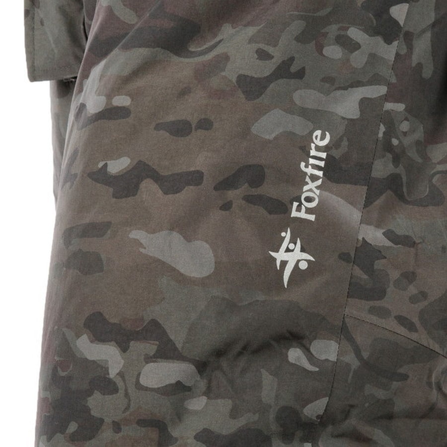 フォックスファイヤー 防寒服アウター フロストレイクビブ ブラック L