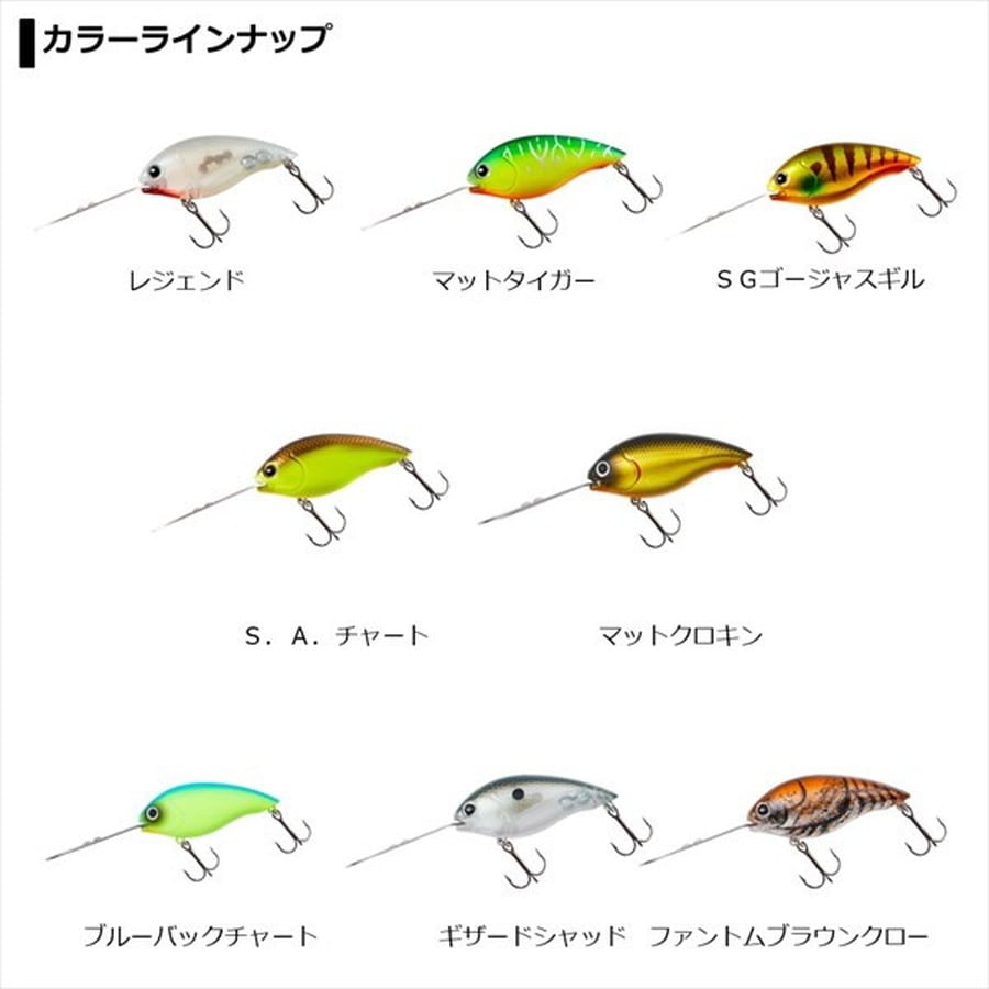 ダイワ T.D.ハイパークランク1066Ti ブルーバックチャート