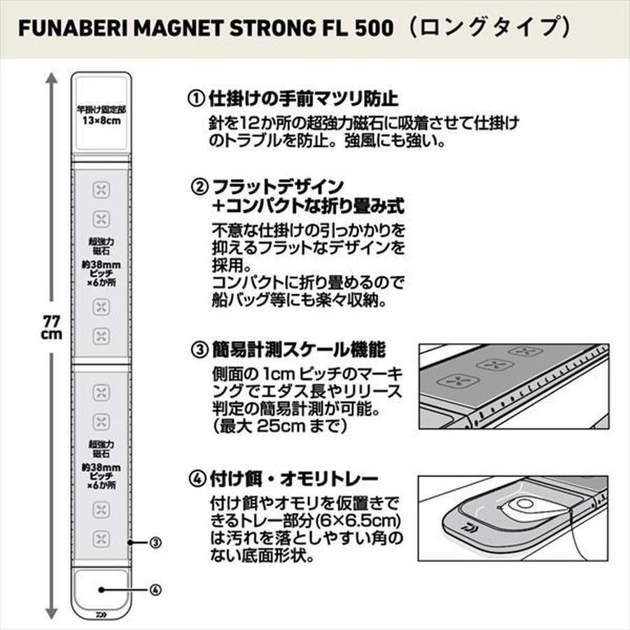 ダイワ 船べりマグネット超強力FL250