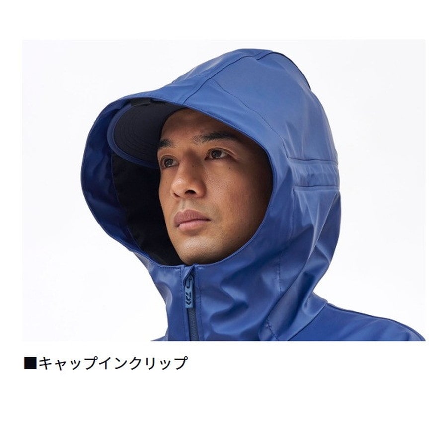 ダイワ レインウェア DR-6026 PUオーシャンレインスーツ ガンメタル 3XL