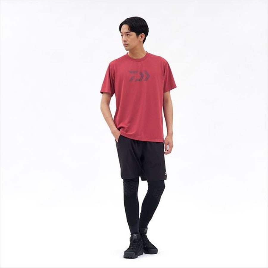 ダイワ ウェア DE-8226 ショートスリーブシェードシャツ D-VEC ブラック 3XL