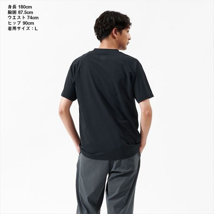ダイワ ウェア DE-3925 Feel Alive ドライTシャツ ライトグレー XL