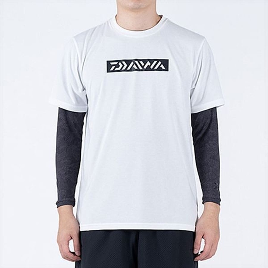 ダイワ インナー DU-6021S アイスドライ(ICEDRY) クルーネックアンダーシャツ ブラックヘイズカモ L