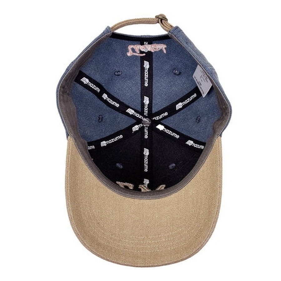 オレンジブルー 帽子 MZCP-850 mazume ウォッシュキャップ ネイビー フリー