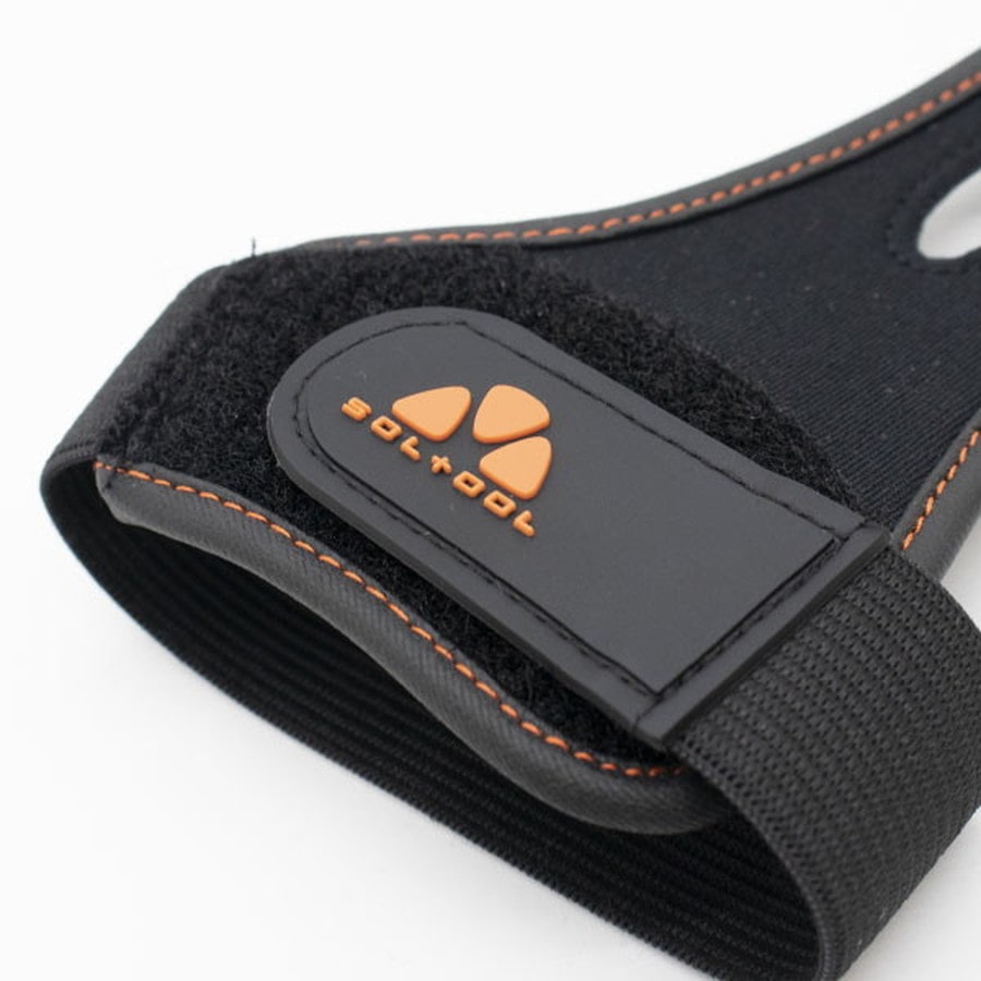 SOLTOOL フィッシング フィンガーガード ブラック 釣り用 手袋 アウトドア グローブ 丈夫 洗濯可能 長持ち 怪我防止