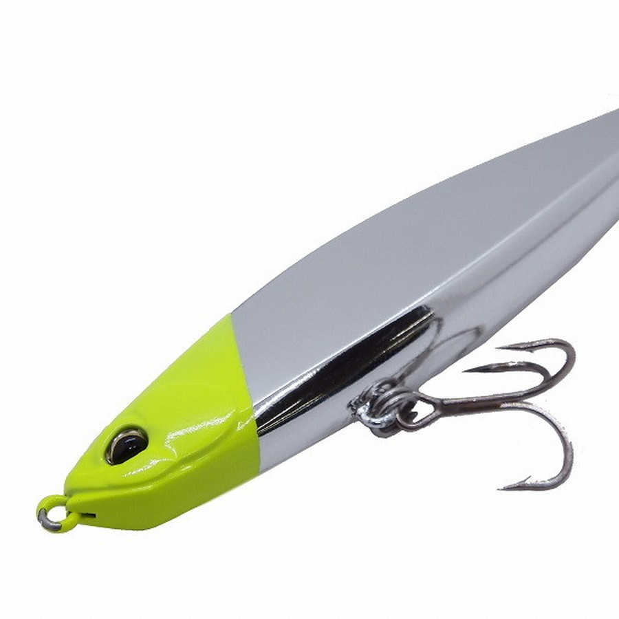 Zeeee! シーバスルアー サーフェイスコントローラー80 チャートヘッドUVメッキ