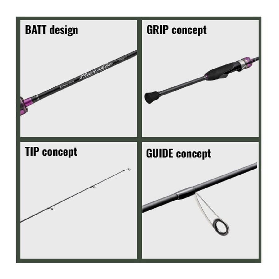メジャークラフト トラウトロッド バンシー ビギンズ BFBS-5112SUL