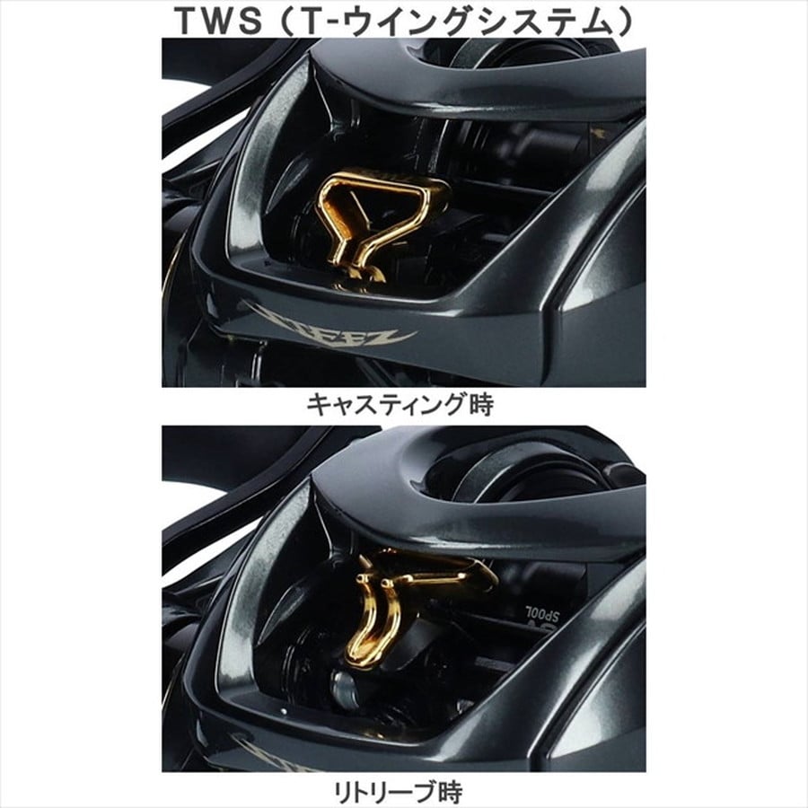 ダイワ ベイトリール スティーズ CT SV TW700XHL 2019モデル (左巻)