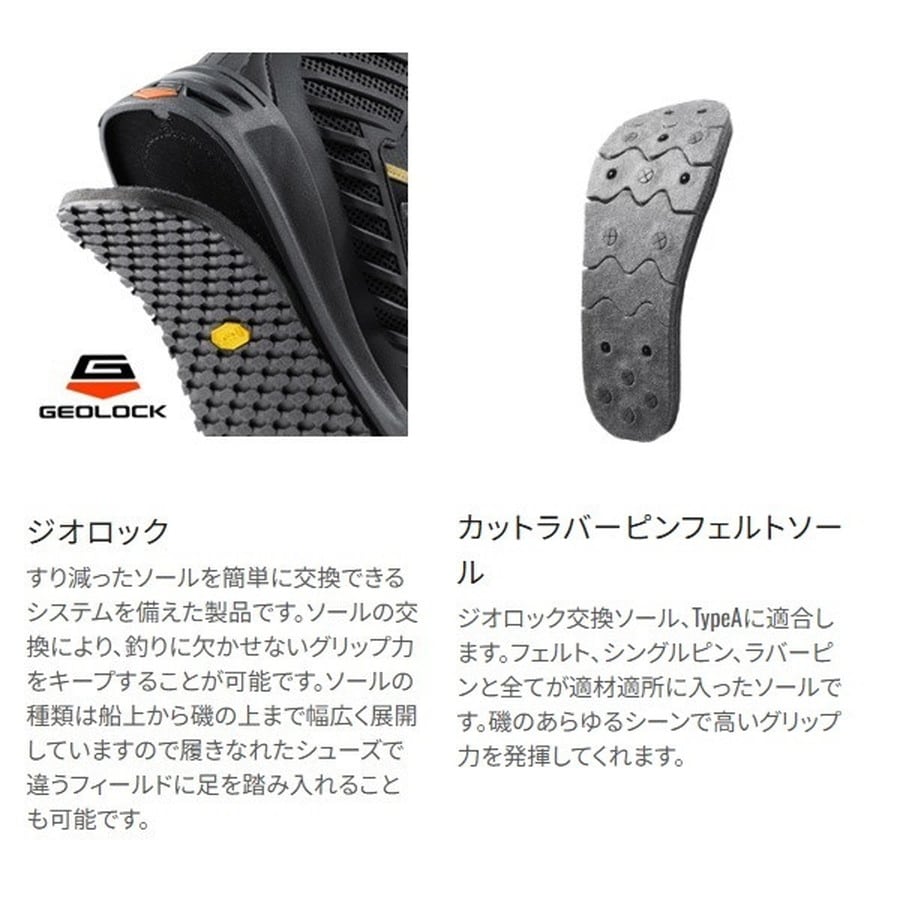 シマノ KT-643X ジオロック カットラバーピンフェルトキット A ダークグレー2XL