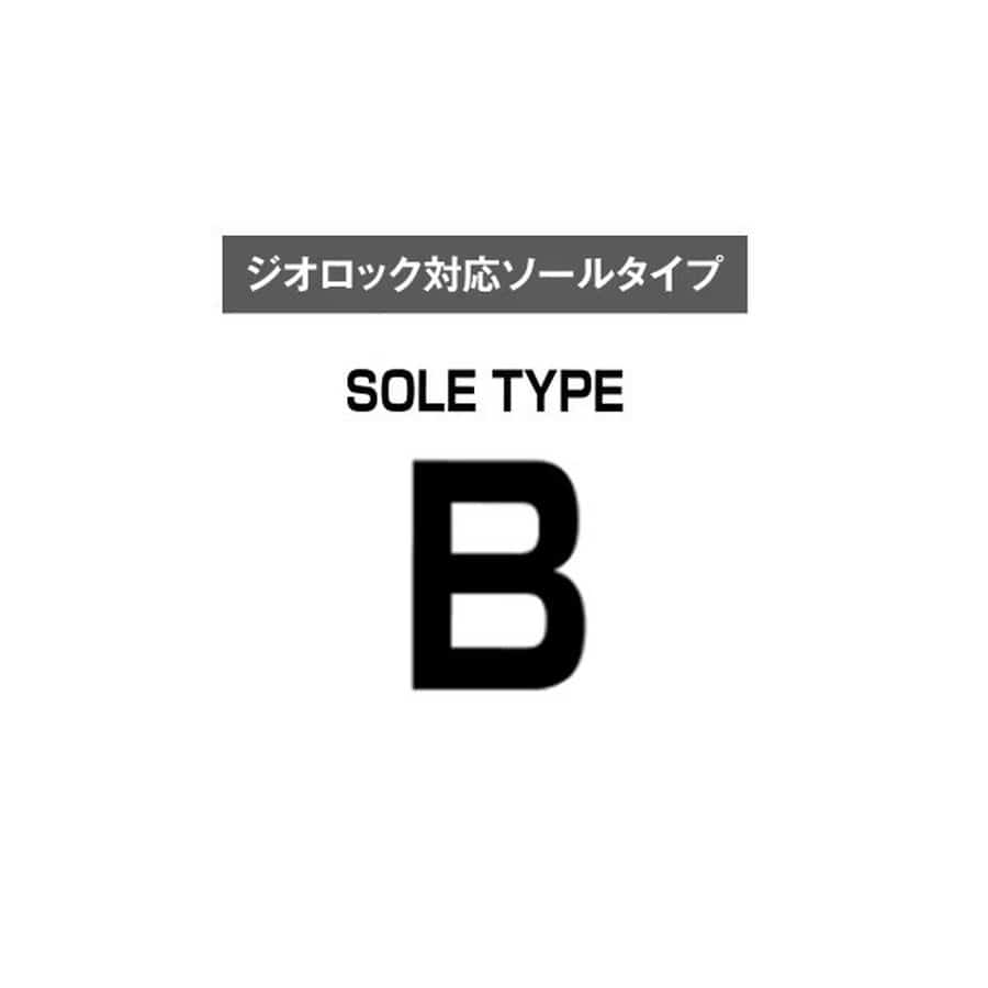 シマノ KT-004V ジオロック カットピンフェルト ソールキット B (中割/中丸先ワイド)