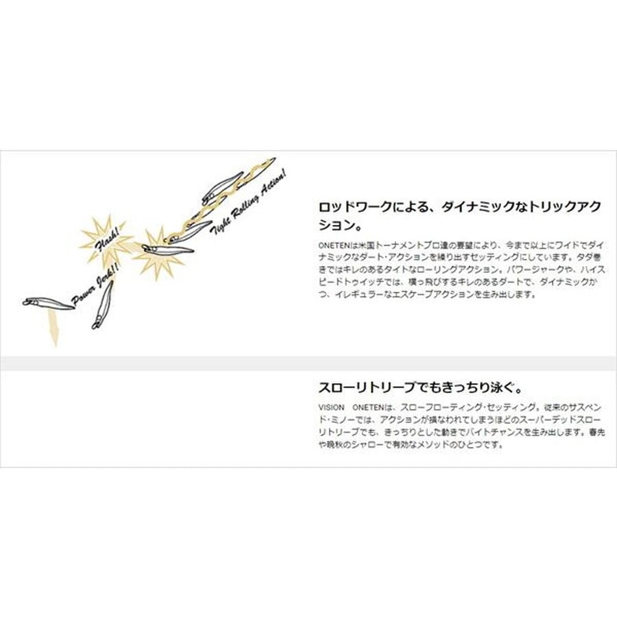 メガバス VISION ONETEN M RBシャッド