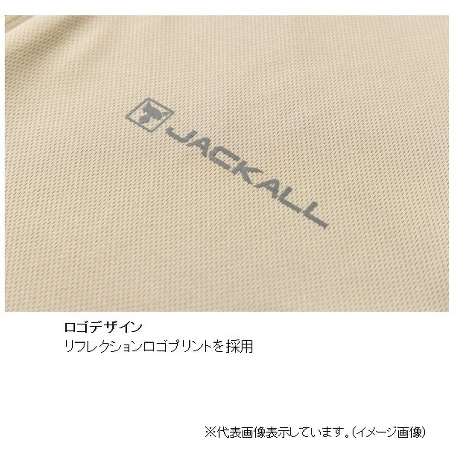 ジャッカル ウェア HU-B001 UVプロテクションフーディ アイボリー S