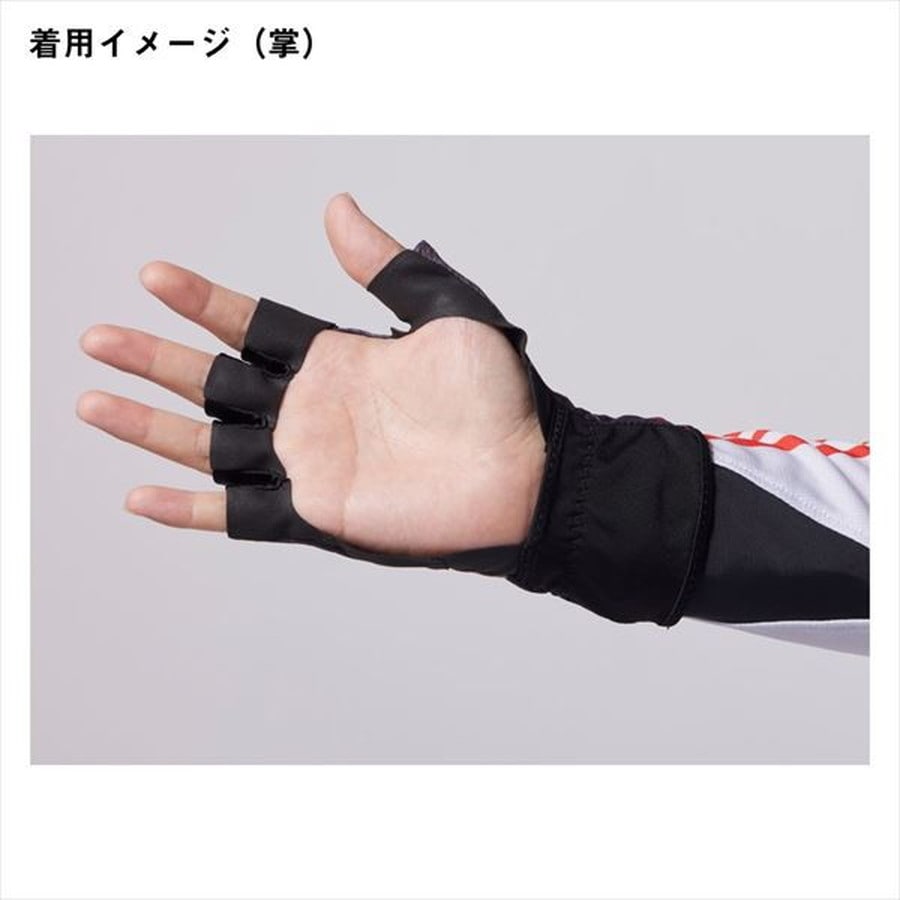 ダイワ 手袋 DG-6225 スペシャル 手甲グローブ ブラック L: 釣具の