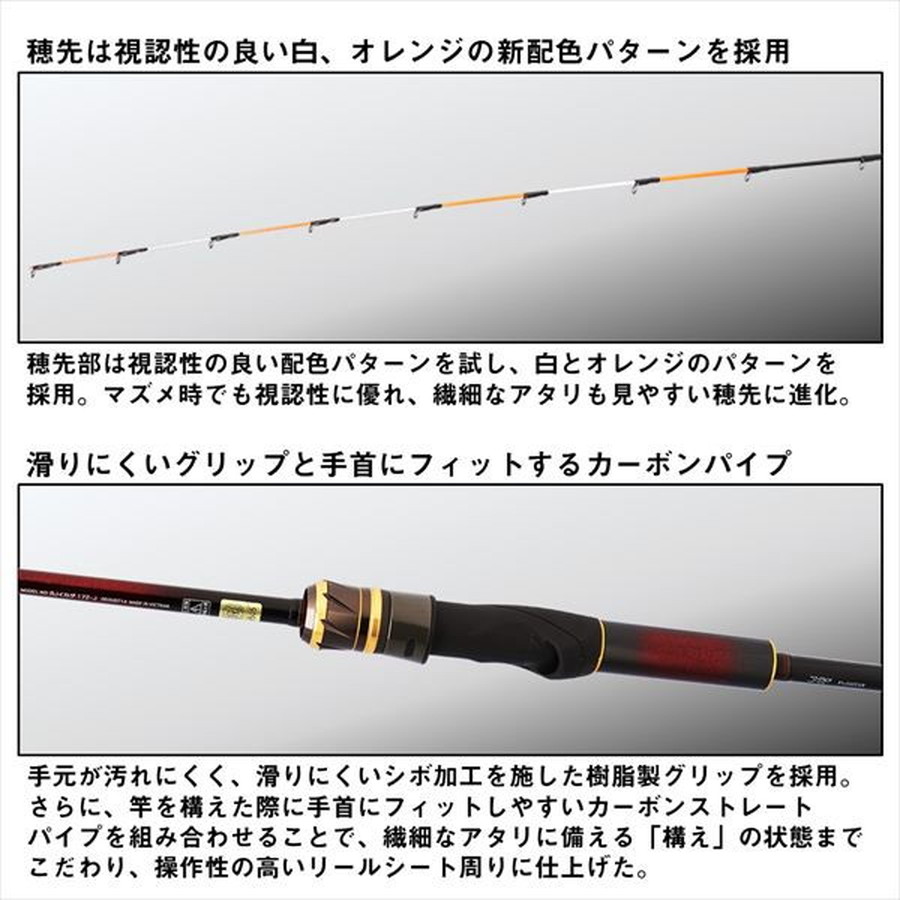 ダイワ 筏竿 BJイカダ 157・J(2ピース)