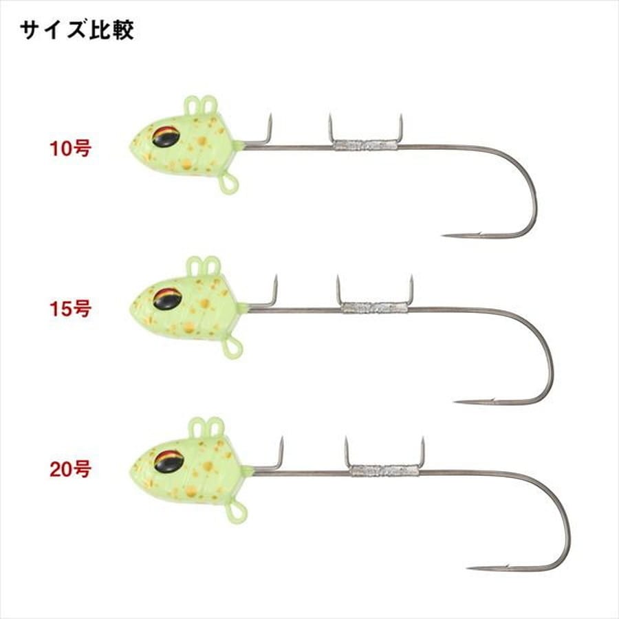 ダイワ 仕掛け 船タチウオテンヤSS ライト10 フルブルーグローイエローゼブラ