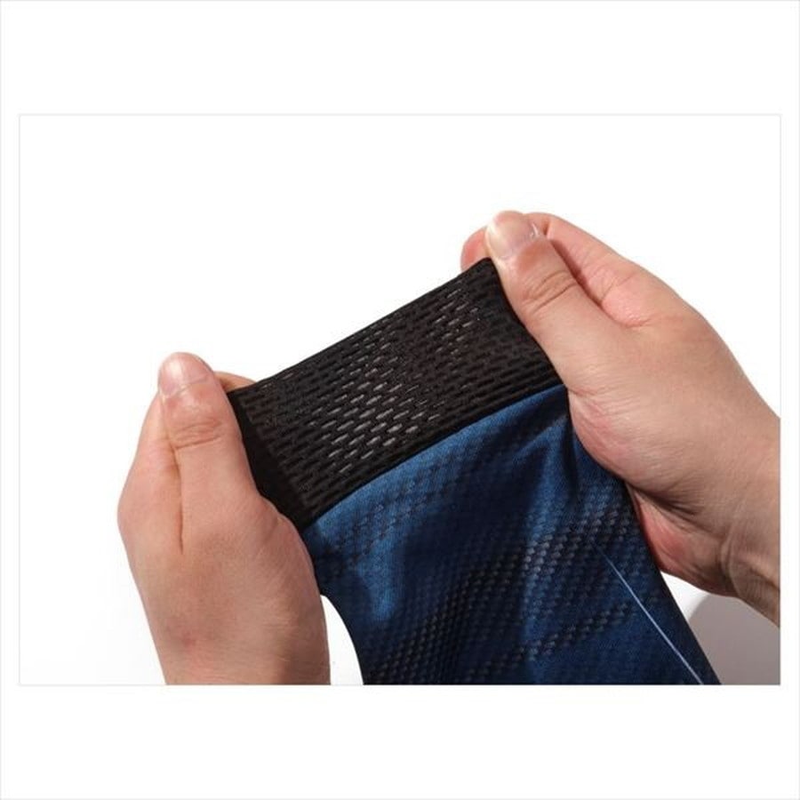 ダイワ ウェア DE-7326 ロングスリーブ ドライシャツ フルジップ ブルー M