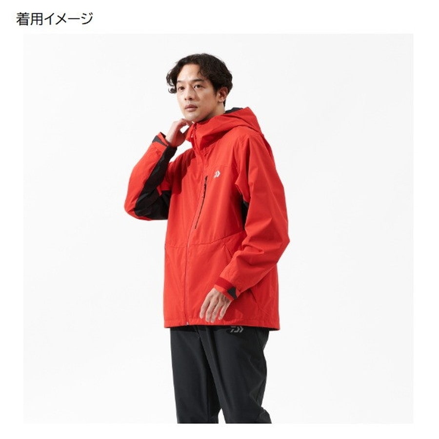 ダイワ レインウェア DR-3625J RAINMAX レインジャケット ブラックヘイズカモ M