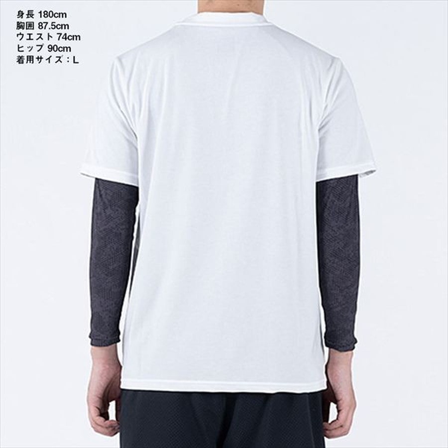 ダイワ インナー DU-6021S アイスドライ(ICEDRY) クルーネックアンダーシャツ ブラックヘイズカモ L