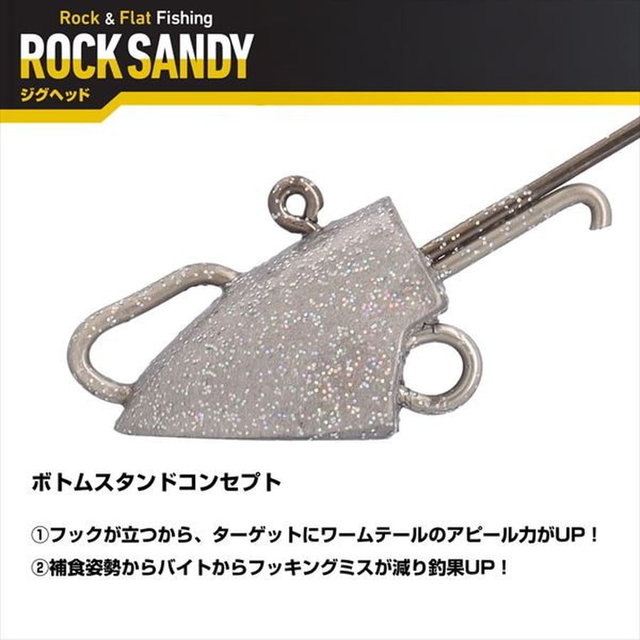 ダイワ ジグヘッド ROCK SANDY ジグヘッドSS 14g 3/0