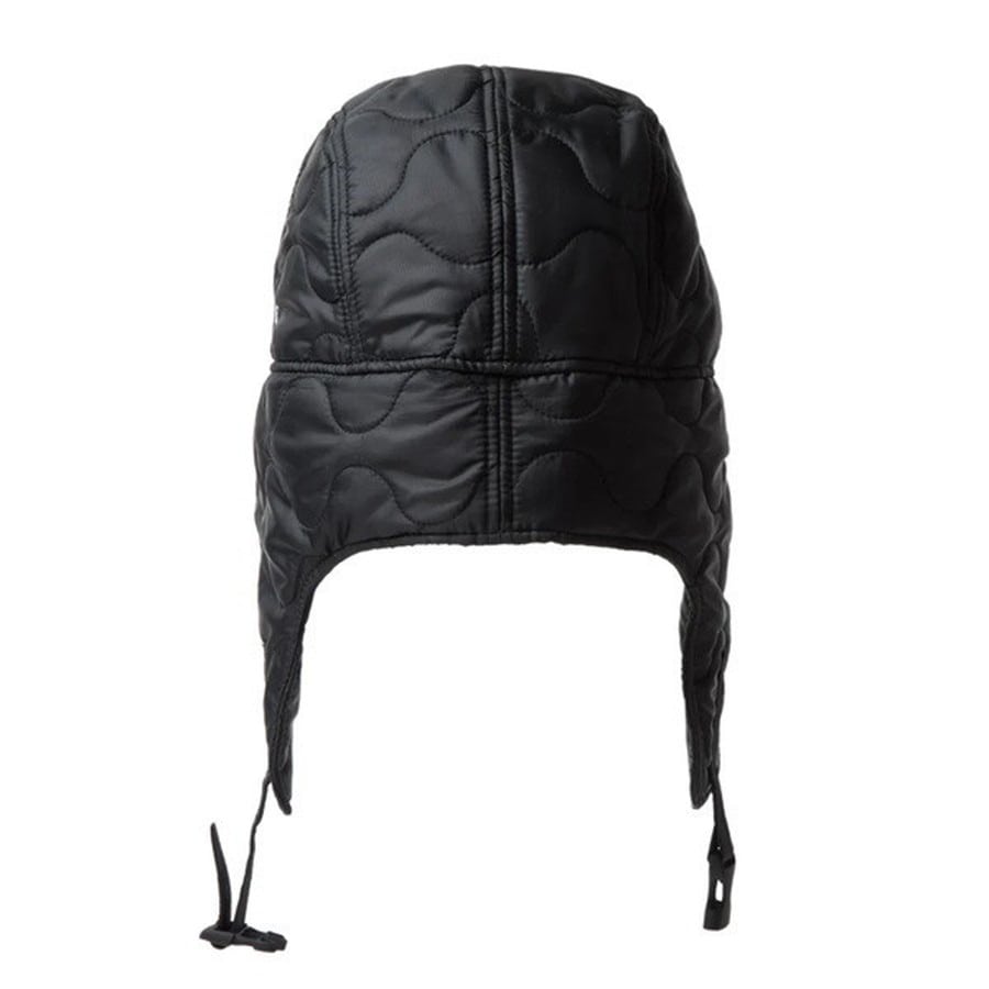 ニューエラジャパン 防寒帽子 トラッパー Militaly Quilt Water Repellent ブラック XL(63cm)