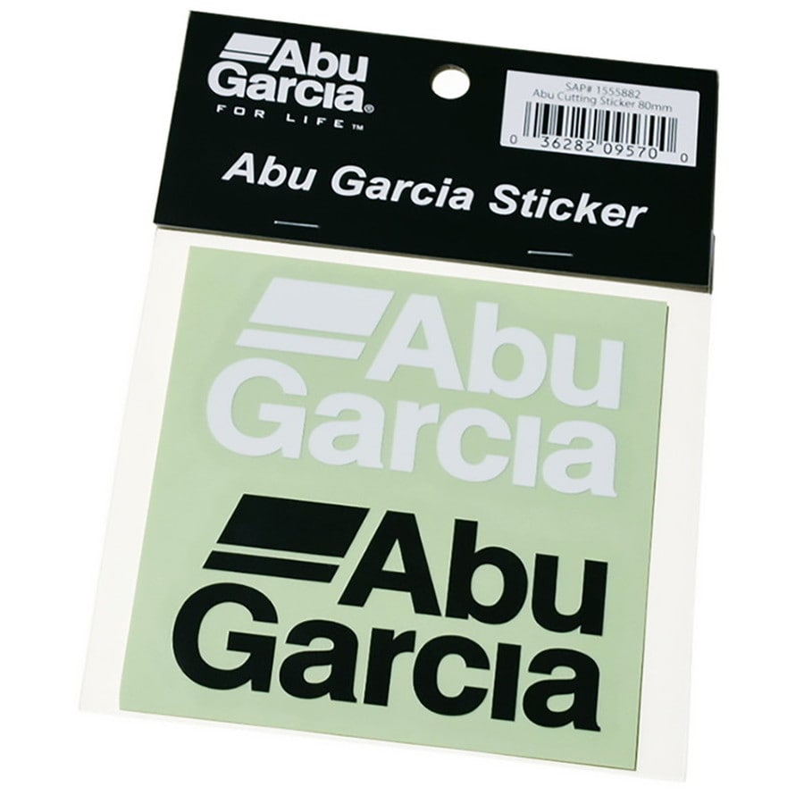 AbuGarcia ステッカー Abu カッティングステッカー 80mm 1555882