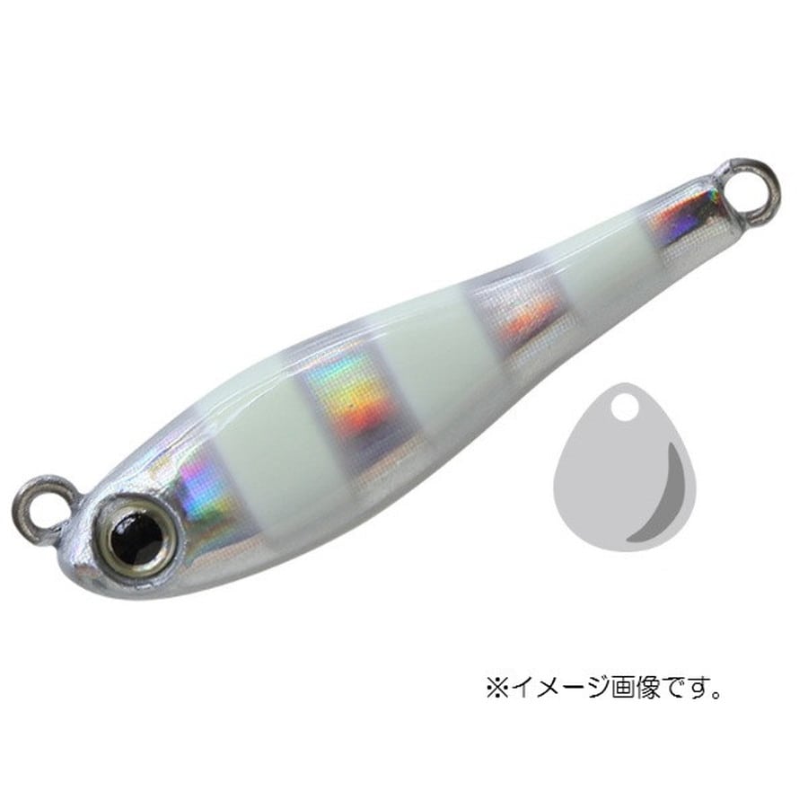 コーモラン シーバスルアー メタルマジック.ショア 50g シングルフック #A75A ゼブラグロー