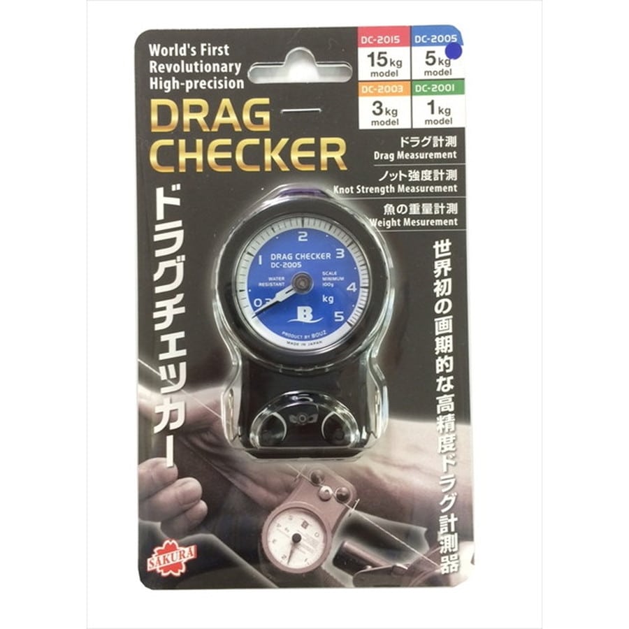 桜井釣漁具 BOUZ ドラグチェッカー 5kg (DC-2005)
