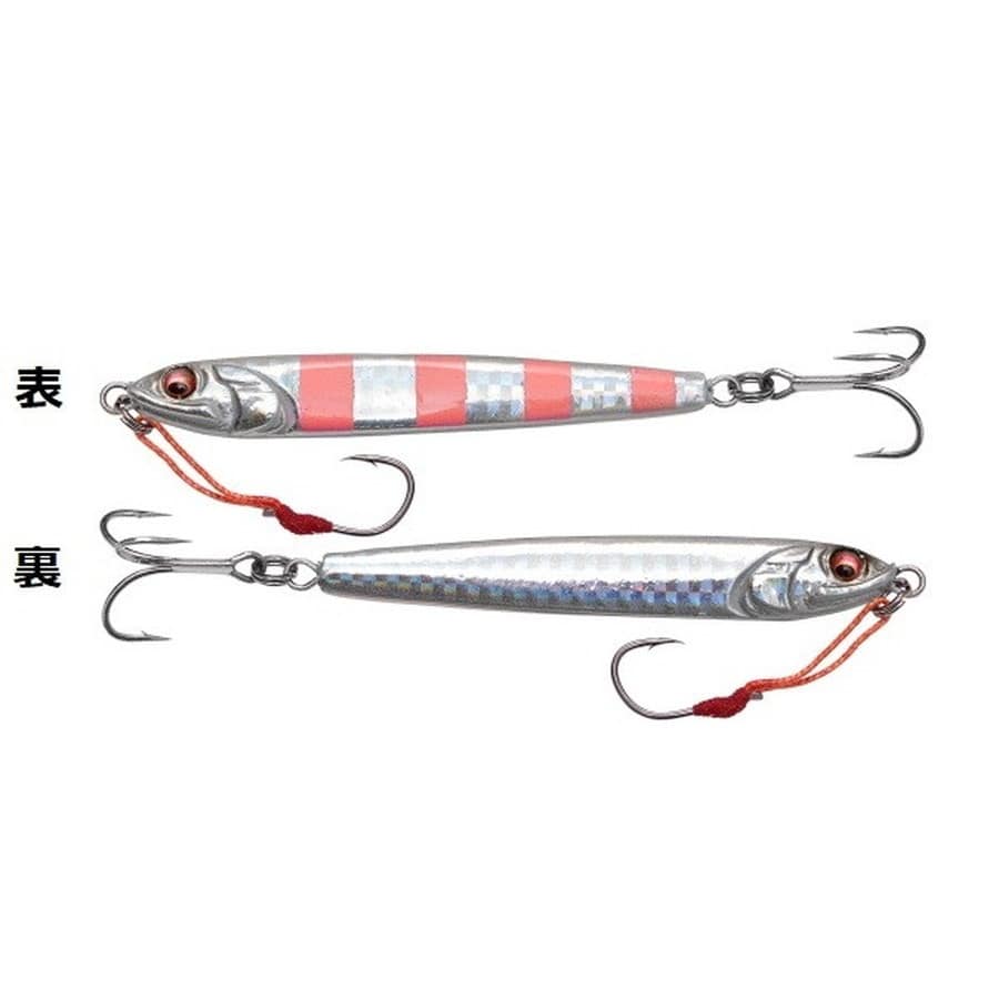 メガバス メタルジグ METAL-X WAVINGRIDER (メタルX ウェービングライダー) 30g G ピンクストライプ