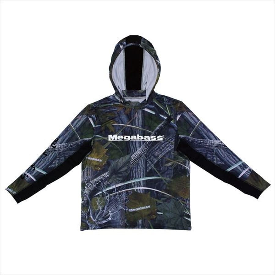メガバス GAME HOODIE(ゲームフーディ) REAL CAMO(リアルカモ) (XS)