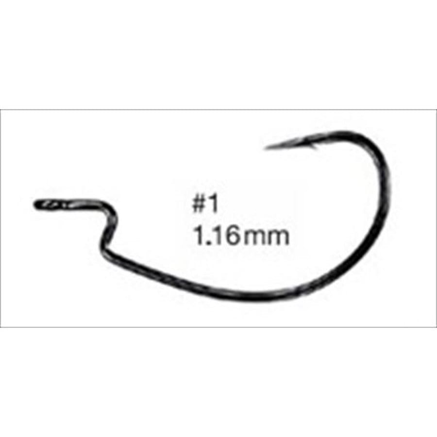 バリバス ワームフック オフセットマスター モンスタークラス #1