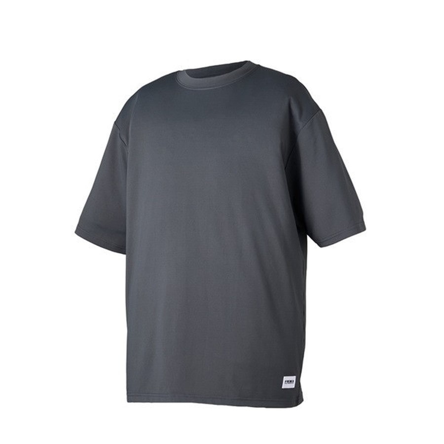 双進 ウェア 7754 RBB ドライTシャツ チャコール L