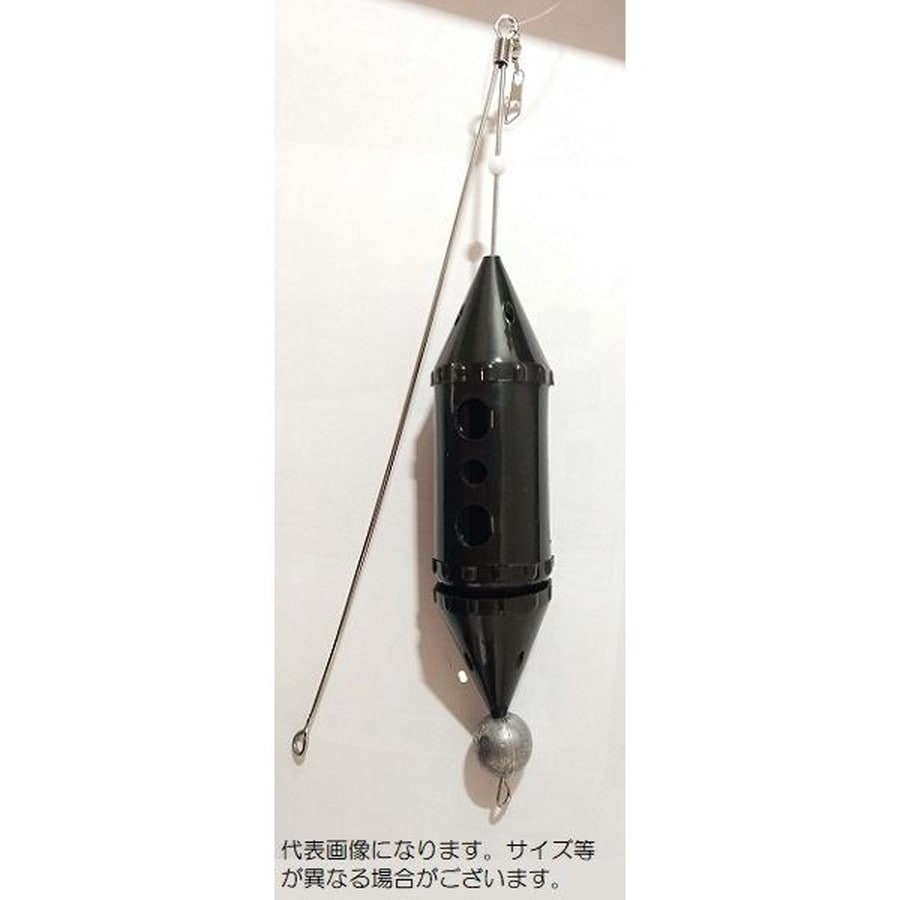 アマノ釣具 ZEALOUS 天秤・保護蓋付遠投カゴ 12号