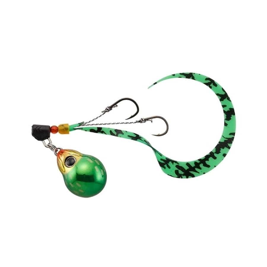 ジャッカル タイラバ 鯛ラバ TGビンビンスイッチ キャンディ 35g グリーンゴールド