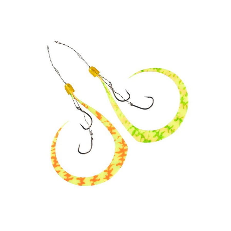 ジャッカル タイラバ 鯛ラバ ビンビンフック無双ネクタイフックセット パロットチャート