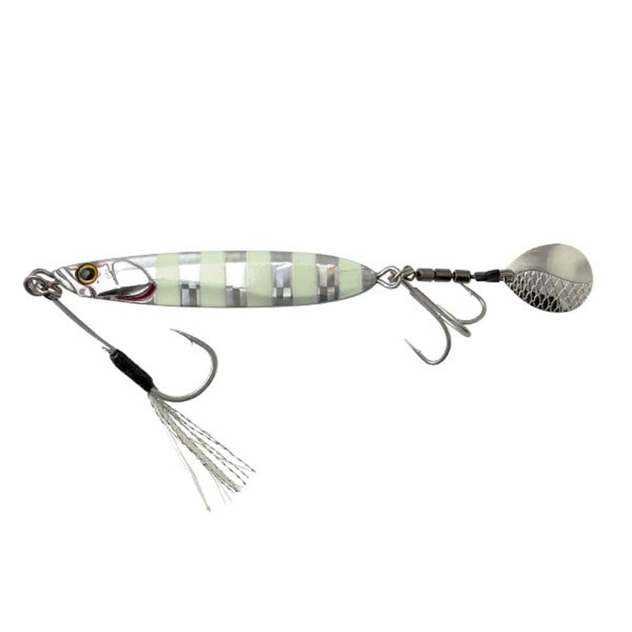 ジャッカル メタルジグ ビッグバッカー E-ブレード 7g グロー